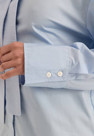 Objzila L/S RE TIE SHIRT Blue