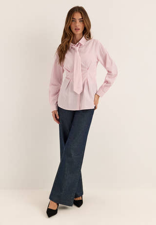 Remake Tie Shaped Shirt