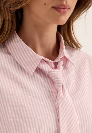 Remake Tie Shaped Shirt
