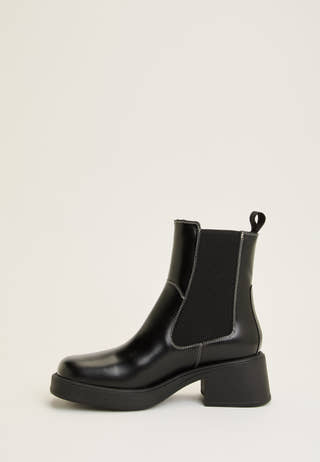 Dorah Leather Boot White