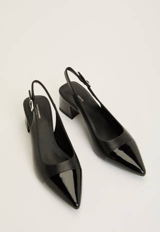 Marta Leather Pumps Black