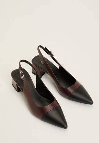 Marta Leather Pumps Red