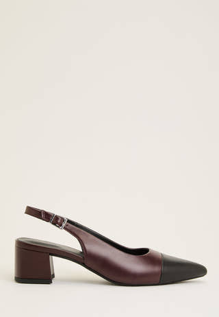 Marta Leather Pumps Red