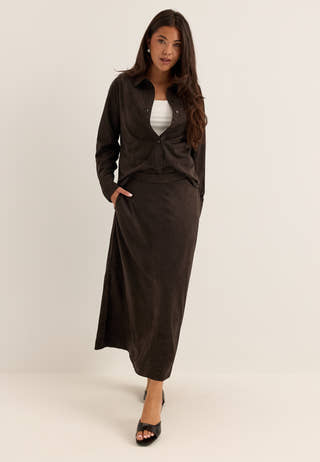 Vmkatty L/S SHIRT Brown