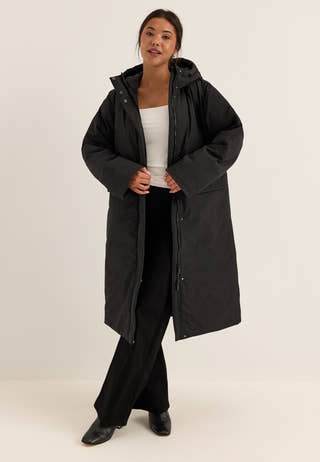 Objkelyn L/S RE LONG JACKET Black