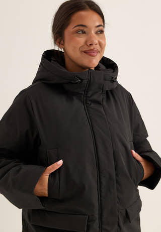 Objkelyn L/S RE LONG JACKET Black