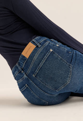 Wide Leg Jeans Blue