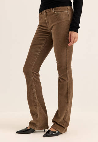 Onlmary-global Mid Cord Flared Pant