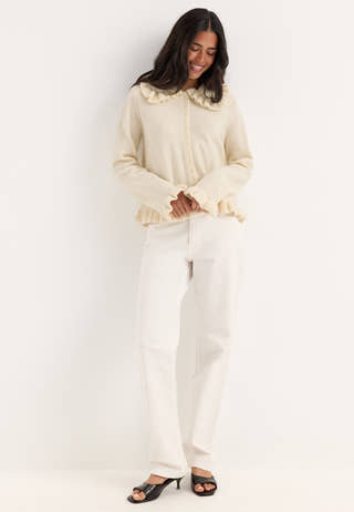 Yasfrilo Ls Knit Cardigan