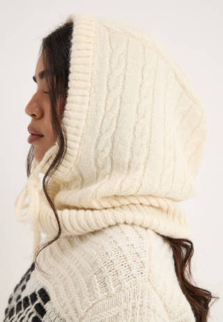 Pcnambi Cable Balaclava White