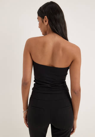 Pcsilla Tupe Top Black