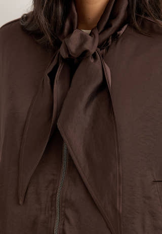 Vmpenny Ls Bow Bomber Brown