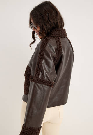 Yasfilia Ls Jacket Brown