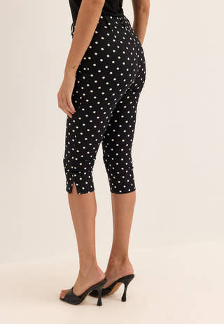 Capri Trousers Dotted