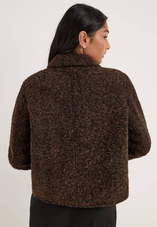 Vmelenaholly Short Jacket Brown