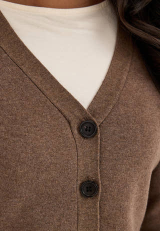 Vmmille Ls V-neck Cardigan