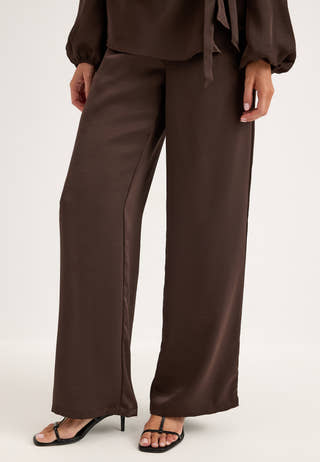 Objchilli Mw Lisa Pant Brown