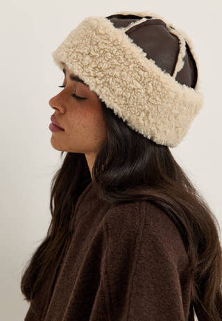 Objjune Teddy Hat Brown