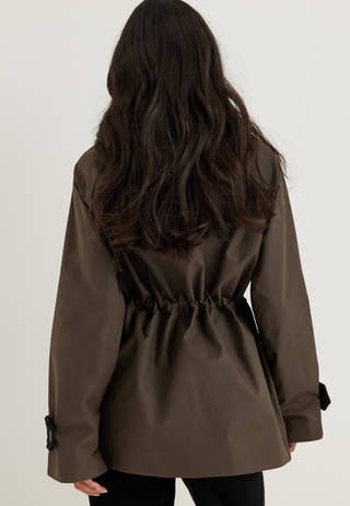 Slwwilma Waxed Jacket Brown