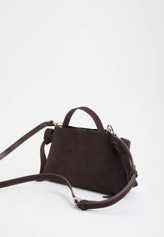Slwstella Mini Suede Bag Brown