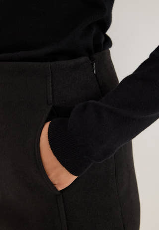 Vizikka Hw Short Skirt Black