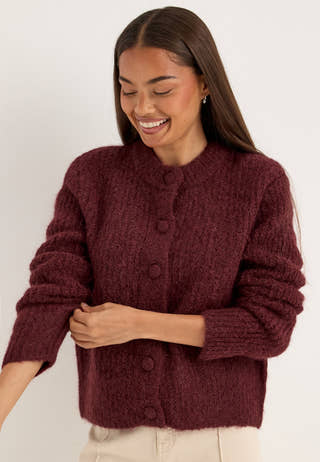 Slwgabriella Ls Button Cardigan