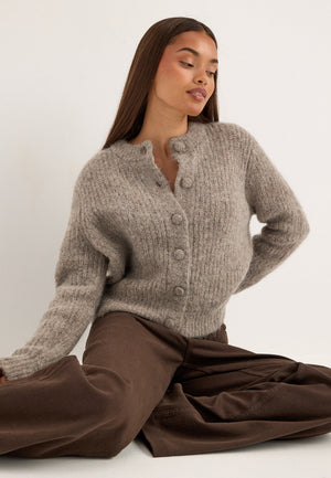 Slwgabriella Ls Button Cardigan