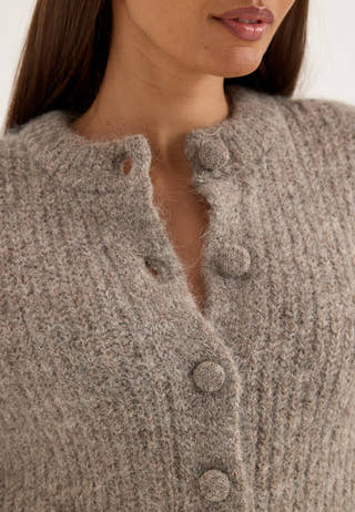 Slwgabriella Ls Button Cardigan