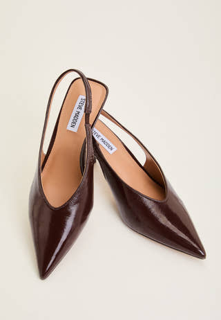 Alari Leather Slingback Brown