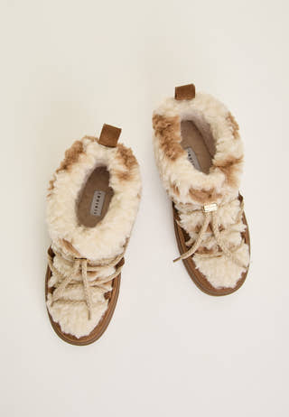 Teddy Low Sneaker Beige
