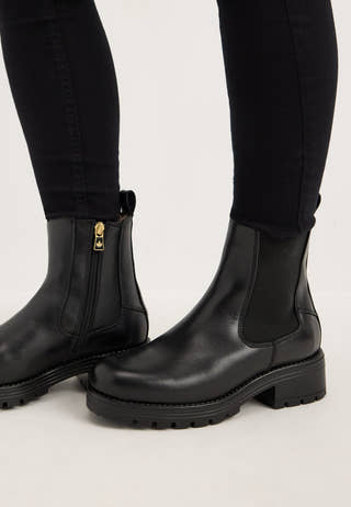 Mount Kimberly Leather Boot Black