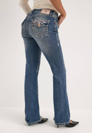 Wing Becca Mr Bootcut Super T Flap Blue