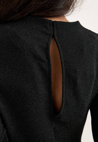 Slwnori Ls Long Dress Black