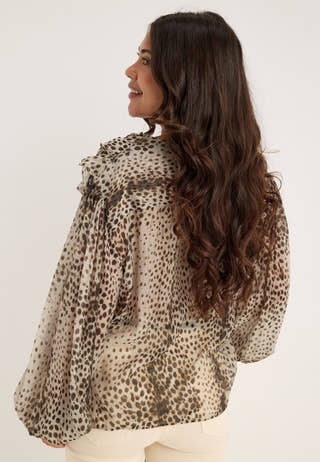 Yascheemi Ls Top Patterned
