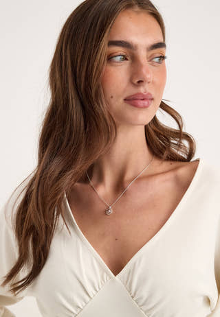 Miss Sofia Necklace Pink