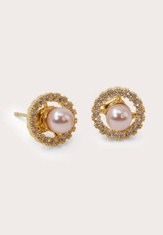 Miranda Twist Earrings Gold