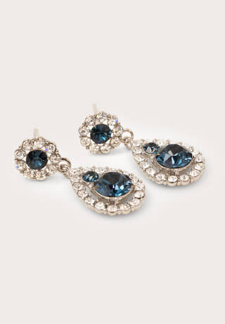 Petite Sofia Earrings Blue