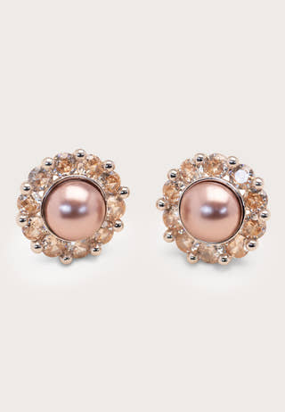 Miss Sofia Earrings Pink