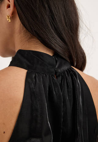 Pcvivvi Sl Bubblehem Top Wvn Black