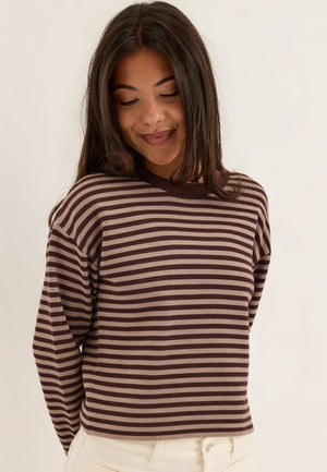 Pcjassy Ls O-neck Knit Beige