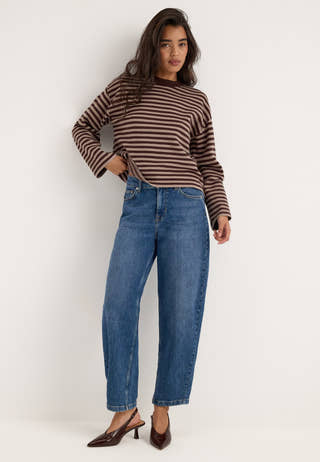 Pcjassy Ls O-neck Knit Beige