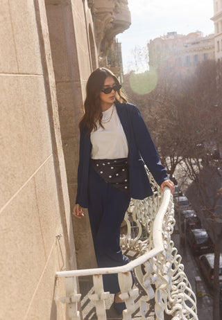 Oversized L/S blazer