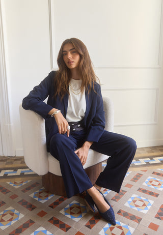 Straight Leg Trousers