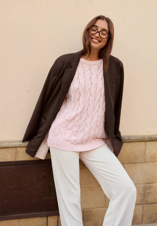 Cable Knitted Sweater