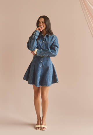 Denim Mini Dress
