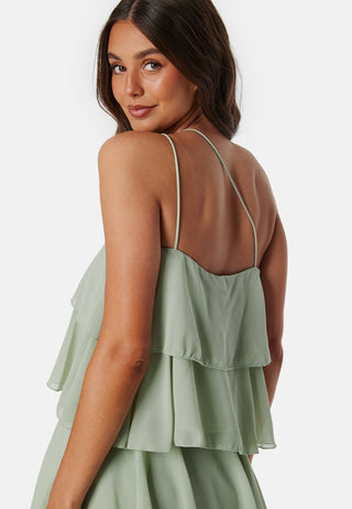 Andrea One Shoulder Flounce Top