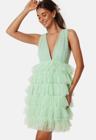 Andrea Tulle Mini Dress
