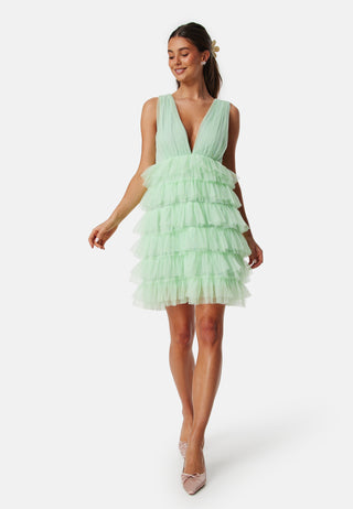 Andrea Tulle Mini Dress
