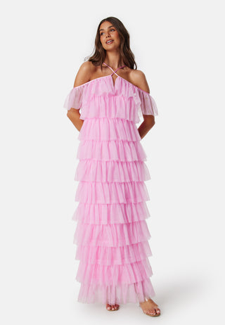Andrea Tulle Maxi Dress