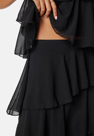 Andrea Flounce Maxi Skirt